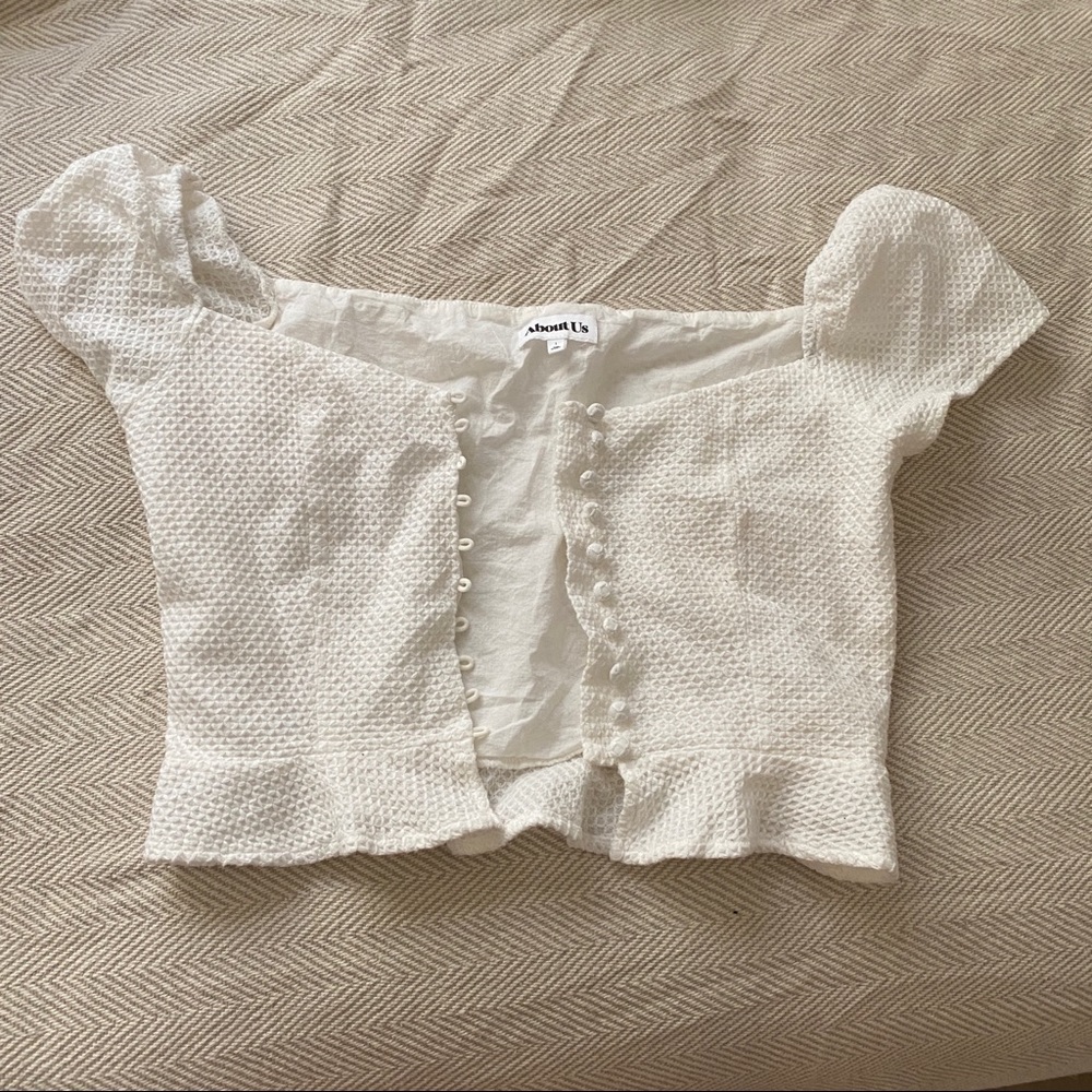 Superdown Bailey Button Front Top - image 4